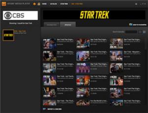 Интерфейс Adobe Media Player (изображение с сайта ArsTechnica)
