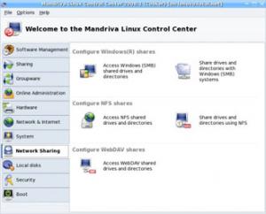 Скриншот Mandriva Linux 2008 Spring (изображение с сайта разработчиков)